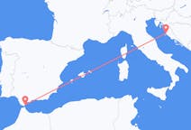 Flyreiser fra Gibraltar, til Zadar