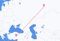 Flights from Yekaterinburg, Russia to Nevşehir, Turkey