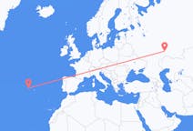 Flights from Samara, Russia to Horta, Azores, Portugal