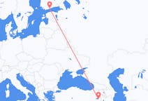 Flyg från Helsingfors, Finland till Van, Turkiet