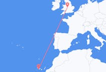 Flights from San Sebastián de La Gomera, Spain to Birmingham, the United Kingdom