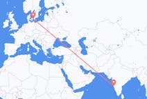 Flyreiser fra Goa, til Malmö