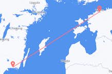 Flyrejser fra Karlskrona, Sverige til Tallinn, Estland
