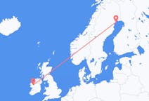 Flyg från Knock, Irland till Lulea, Sverige