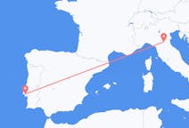 Flyreiser fra Lisboa, Portugal til Bologna, Italia