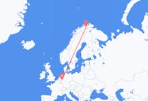 Flights from Lakselv, Norway to Düsseldorf, Germany