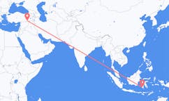 Flights from Makassar, Indonesia to Mardin, Turkey