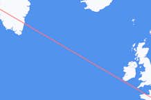 Flyg från Tours, Frankrike till Nuuk, Grönland