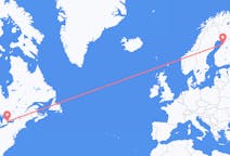 Flyreiser fra Toronto, til Uleåborg