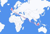 Flights from Banyuwangi, Indonesia to Exeter, the United Kingdom