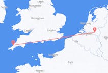 Flights from Newquay, England to Eindhoven, the Netherlands