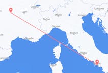 Flyrejser fra Clermont-Ferrand til Napoli