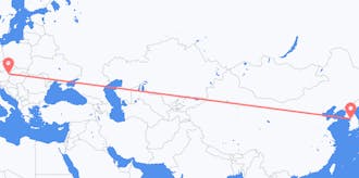 Flights from South Korea to Austria
