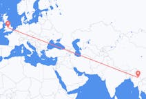 Flights from Lashio, Myanmar (Burma) to Birmingham, the United Kingdom