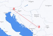 Flyrejser fra Pristina til Ljubljana