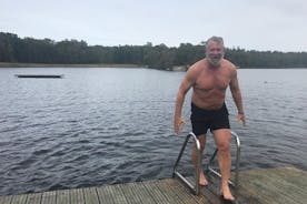  Stockholm Fire and Ice Tour! Dive into Swedish lifestyle! Bike and Sauna