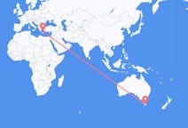 Flights from Hobart in Australia to Santorini in Greece