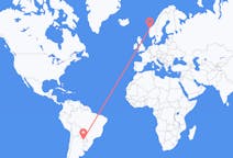出发地 巴拉圭出发地 亚松森目的地 挪威Ålesund的航班