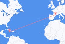 Flyreiser fra Kingston, Jamaica til Carcassonne, Frankrike