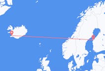Flights from Vaasa to Reykjavík