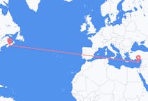 Flyreiser fra Halifax, Canada, til Larnaka, Canada