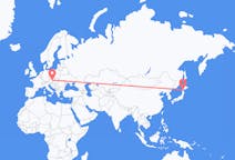 Flights from Hakodate, Japan to Vienna, Austria