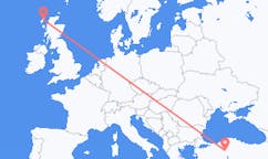 Fly fra Stornoway til Ankara