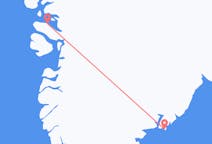 Flights from Qaarsut, Greenland to Kulusuk, Greenland