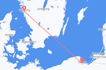 Flights from Gothenburg to Gdansk