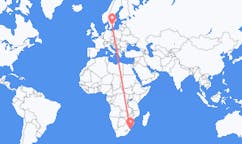 Flights from Richards Bay, South Africa to Växjö, Sweden