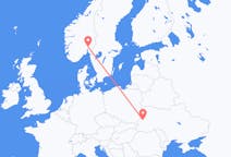 Flyreiser fra Lviv, Ukraina til Oslo, Norge