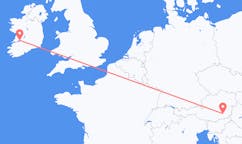 Flyg från Shannon, Irland till Graz, Österrike