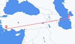 Flights from from Türkmenbaşy to Dalaman