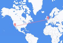 Flights from Ontario, the United States to London, England