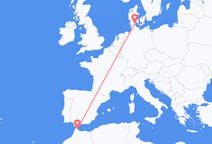 Flights from Tétouan, Morocco to Sønderborg, Denmark