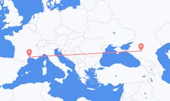 Fly fra Stavropol til Montpellier