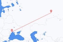 Flights from Odessa, Ukraine to Tyumen, Russia