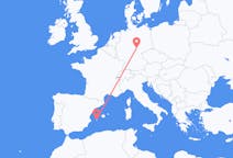 Flights from Ibiza, Spain to Erfurt, Germany