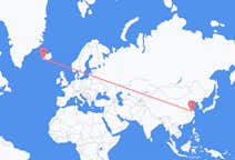 Flyreiser fra Yangzhou, til Reykjavík