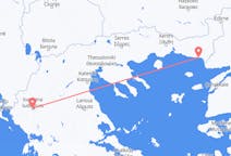 Vols depuis la ville d'Ioannina vers la ville d'Alexandroúpoli