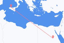 Flights from Sohag, Egypt to Palermo, Italy