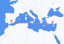 Voli da Granada, Spagna a Gazipaşa, Turchia