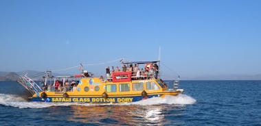 Dory's Glass Bottom Boat Adventure in Pserimos and Pserimos Beach