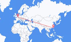 Flyreiser fra Tainan, Taiwan til Brussel, Belgia