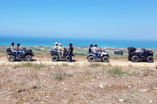 Excursion en quad dans la campagne d'Agrigente à partir de Ribera