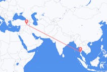 Flights from Bokpyin, Myanmar (Burma) to Şırnak, Turkey