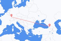 出发地 格鲁吉亚出发地 庫塔伊西目的地 法国斯特拉斯堡的航班