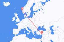 Flights from Adana to Bergen