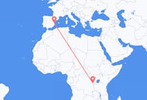 Flyg från Cyangugu, Rwanda till Valencia, Spanien