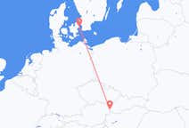 ブラチスラバからコペンハーゲン行きのフライト